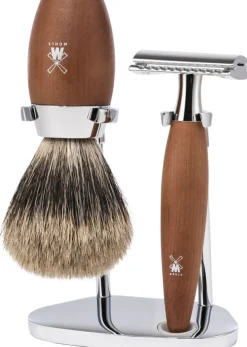 MÜHLE Shaving Reiseutensilien<»KOSMO« Rasierset mit feinem Dachshaar und Rasierhobel