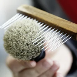 MÜHLE Shaving Reiseutensilien<»KOSMO« Rasierset mit feinem Dachshaar und Rasierhobel