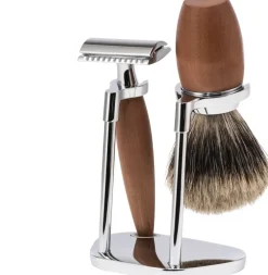MÜHLE Shaving Reiseutensilien<»KOSMO« Rasierset mit feinem Dachshaar und Rasierhobel