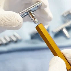 MÜHLE Shaving Reiseutensilien<»KOSMO« Rasierset mit feinem Dachshaar und Rasierhobel