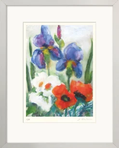 Ars mundi Alle Werke<Kremkau, Christine: 4 Blumenbilder im Set