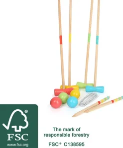 Kinder Small Foot Kinder Im Garten|Spielzeug Für Draußen<Krocket »Active«