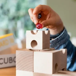 Kinder Cuboro Spiele & Puzzle|Holzspielzeug<Kugelbahn Set »STANDARD 50 & DAS BUCH«