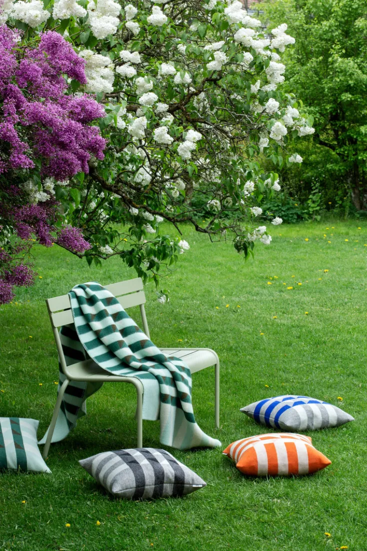 Røros Tweed Decken & Kissen<Lammwolldecke »KVAM«