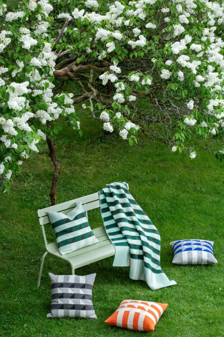 Røros Tweed Decken & Kissen<Lammwolldecke »KVAM«