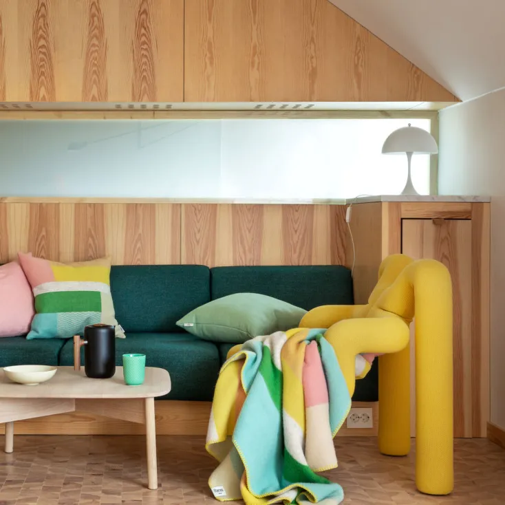 Røros Tweed Decken & Kissen<Lammwolldecke »Mikkel«