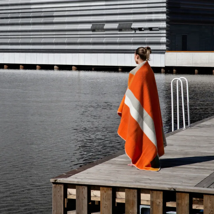 Røros Tweed Decken & Kissen<Lammwolldecke »Mikkel«