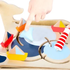 Kinder Small Foot Holzspielzeug<Lauflernwagen »Wal«