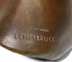 Ars mundi Alle Skulpturen|Bronze<Lehmbruck, Wilhelm: Büste »Gesenkter Frauenkopf«, 1910