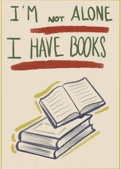 The Poster Club Wandbilder & Wanddekoration<Leyva, Marta: »I Have Books«