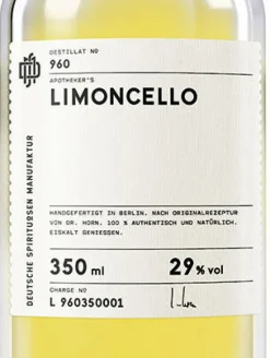 Deutsche Spirituosen Manufaktur Likör & Rum<Limoncello »960«