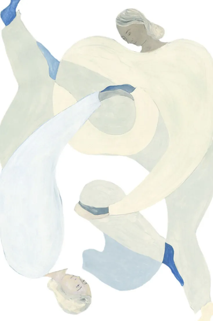 The Poster Club Wandbilder & Wanddekoration|Alle Werke<Lind, Sofia: »Hold You - Blue«