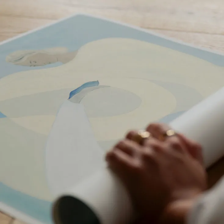 The Poster Club Wandbilder & Wanddekoration|Alle Werke<Lind, Sofia: »Hold You - Blue«