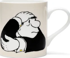 Ars mundi Geschirr & Gläser|Keramik & Gläser<Loriot: ​ 2 Becher mit Künstlermotiven »Der Denker« &amp; »Herr im Sessel« im Set