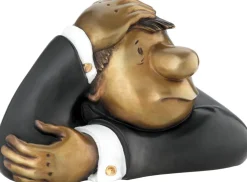 Ars mundi Alle Skulpturen|Bronze<Loriot: Skulptur »Der Denker – Jubiläumsedition«