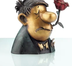 Ars mundi Alle Skulpturen|Bronze<Loriot: Skulptur »Der Rosenkavalier«