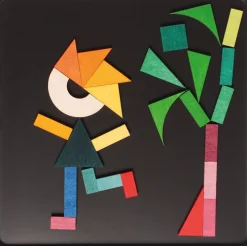 Kinder GRIMM’S Spiele Für Kinder|Konstruieren & Experimentieren<Magnetspiel »Geo-Grafisch«