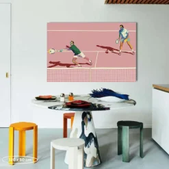 habitus Wandbilder & Wanddekoration|Bastel-sets<Malen nach Zahlen »Let's Play Some Tennis«