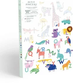 Kinder LA PETITE EPICERIE Bastel-sets|Basteln & Diy-sets<Malen-nach-Zahlen-Set »Animal Gang« von Maja Tomljanovic