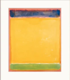 Ars mundi Alle Werke<Mark Rothko: »Untitled (Blue, Yellow, Green, Red)«, 1951 Holz hell gerahmt