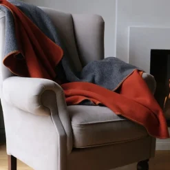 COASTLAND Decken & Kissen<Merinodecke »FireSideMoon«