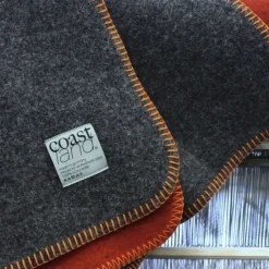 COASTLAND Decken & Kissen<Merinodecke »FireSideMoon«