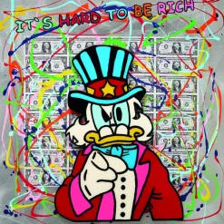 Ars mundi Alle Werke<Michael Pfannschmidt: Bild »It’s Hard To Be Rich« (2023)