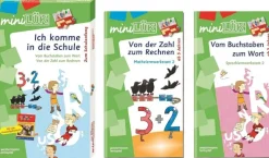 Kinder miniLÜK Spiele & Puzzle|Spiele Für Kinder<mini-LÜK-Set »Ich komme in die Schule«