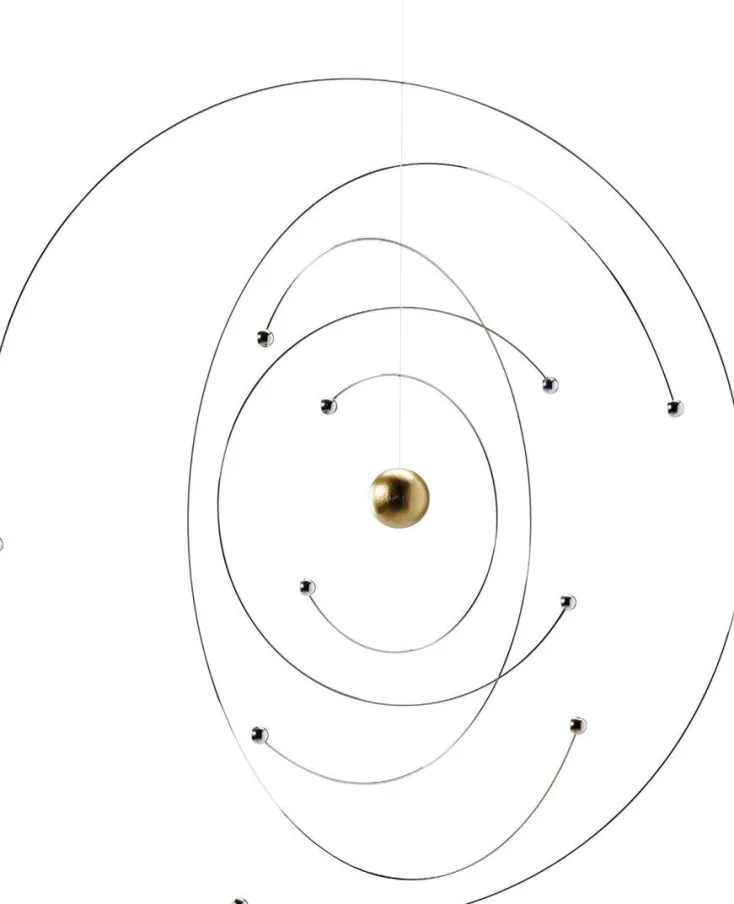 Flensted Hanging Art Wandbilder & Wanddekoration<Mobile »Niels Bohr«