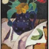 Paula Modersohn-Becker Alle Werke<Modersohn-Becker, Paula: »Stillleben mit Tulpen in blauem Topf«