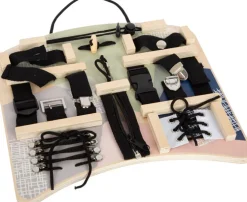 Kinder Small Foot Holzspielzeug<Motorikbrett Verschlüsse und Befestigung