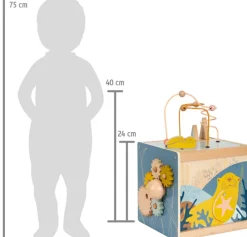 Kinder Small Foot Holzspielzeug<Motorikkiste »Seaside«