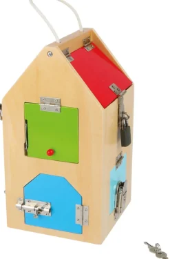 Kinder Small Foot Holzspielzeug|Konstruieren & Experimentieren<Motorikspielzeug »Schlosshaus«