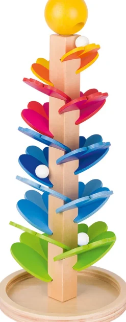 Kinder GOKI Holzspielzeug|Musikinstrumente<Murmelspiel »Klangpagode«