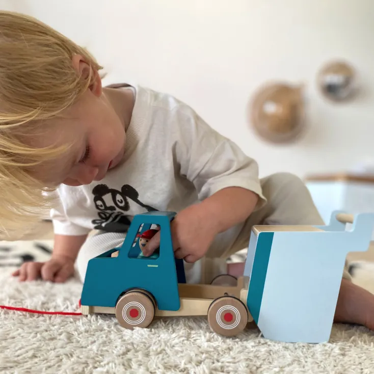Kinder Small Foot Holzspielzeug<Nachziehfahrzeug Kipplaster