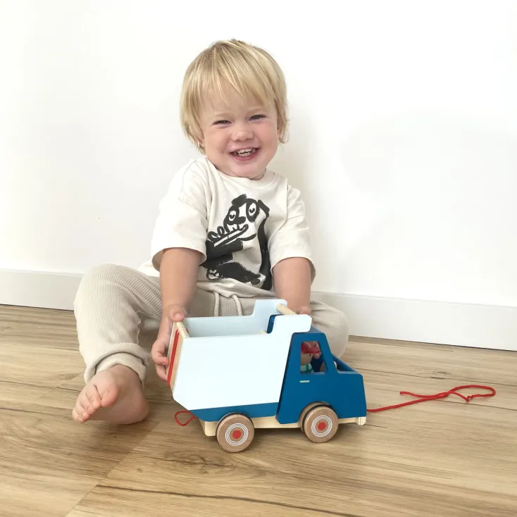 Kinder Small Foot Holzspielzeug<Nachziehfahrzeug Kipplaster