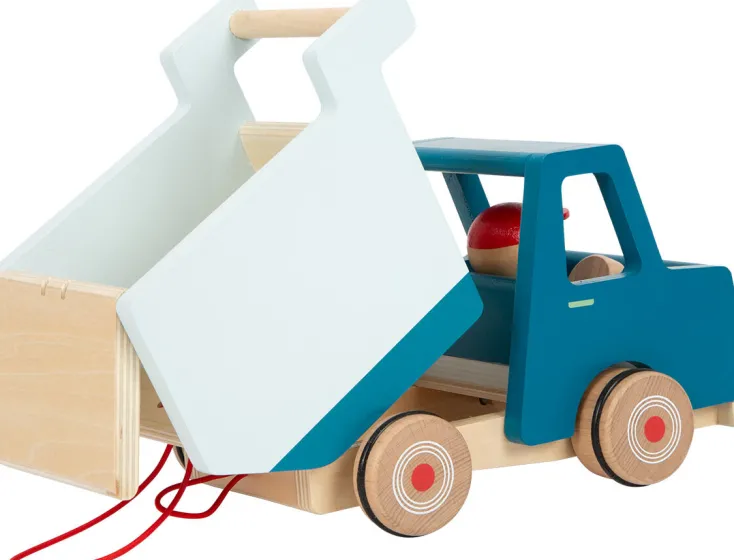 Kinder Small Foot Holzspielzeug<Nachziehfahrzeug Kipplaster