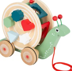 Kinder Small Foot Holzspielzeug<Nachzieh-Stecktier »Schnecke«