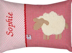 Kinder Glückspilz Textilien<Namenskissen »Schaf«