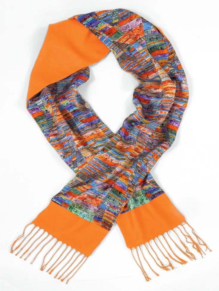 Ars mundi Künstlertücher<Pashminaschal »Hauptweg und Nebenwege« Paul Klee