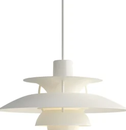 Louis Poulsen Pendelleuchten<Pendelleuchte »PH5 Mini Monochrome« in weiß