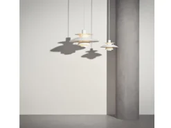 Louis Poulsen Pendelleuchten<Pendelleuchte »PH5 Mini Monochrome« in weiß