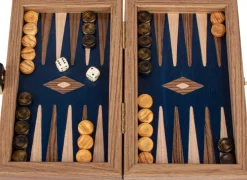 Kinder MANOPOULOS Spiele Für Erwachsene|Spiele Für Kinder<Pocket-Backgammon aus Nussbaum