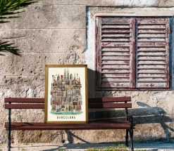Martin Schwartz Wandbilder & Wanddekoration<Poster »Barcelona«