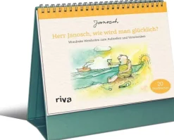 ZEITmagazin Geschenkbücher<Postkartenaufsteller »Herr Janosch, wie wird man glücklich?«