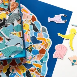 Kinder Laurence King Verlag Puzzle Für Kinder|Puzzle Für Erwachsene<Puzzle »299 Meerestiere und 1 Taucher«