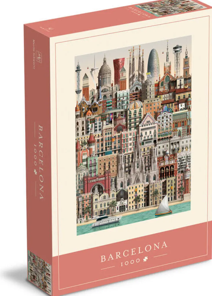 Kinder Martin Schwartz Puzzle Für Erwachsene<Puzzle 1000 Teile »Barcelona«