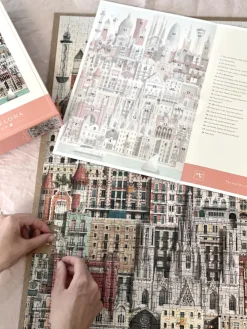 Kinder Martin Schwartz Puzzle Für Erwachsene<Puzzle 1000 Teile »Barcelona«