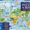 Kinder ZEIT Buchhandlung Puzzle Für Erwachsene<Puzzle & Buch: Die Welt