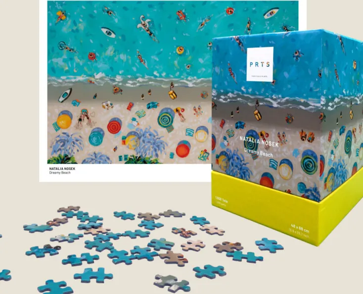 Kinder PRTS Arts Puzzle Für Erwachsene<Puzzle & Kunstdruck »Dreamy Beach«